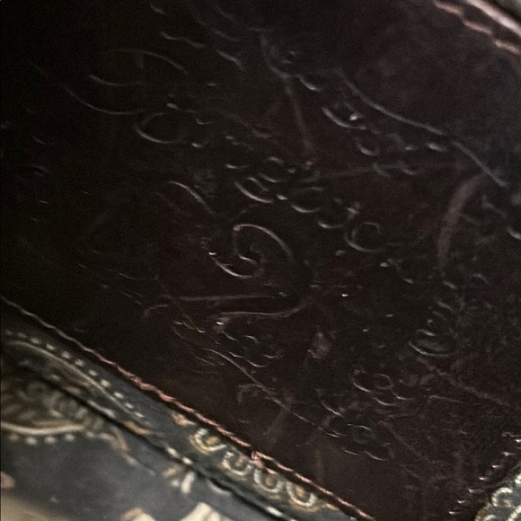 Brighton Woven Wicker Straw & Leather Shoulder Bag Crossbody Purse w/ Dust Bag - Picture 9 of 13